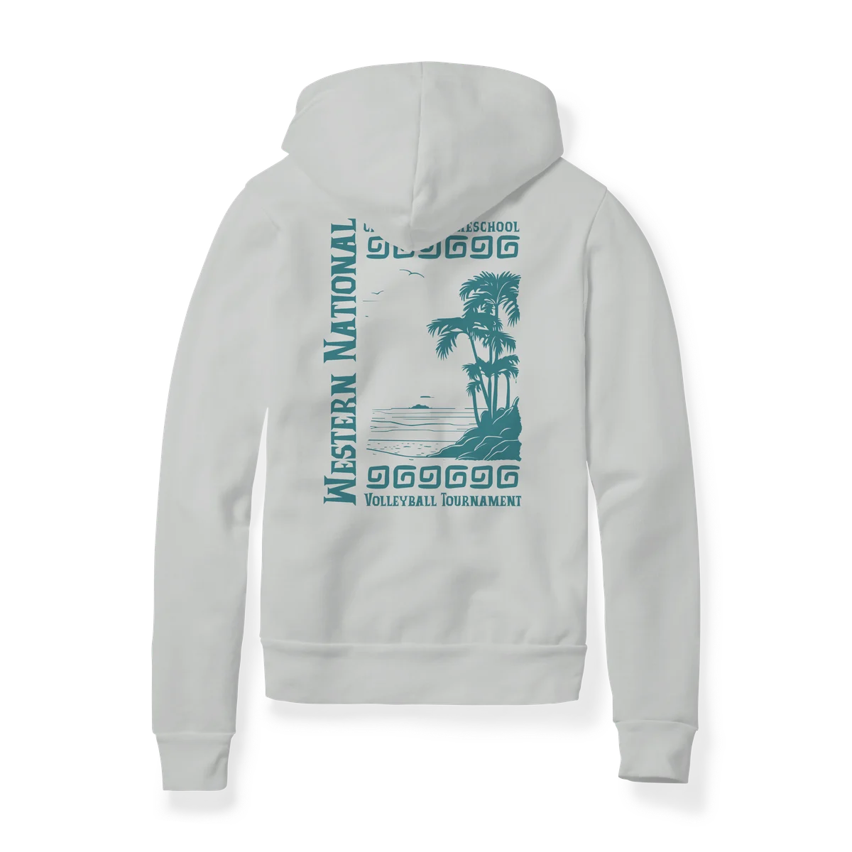 Western Nationals Hoodie Ash — back
