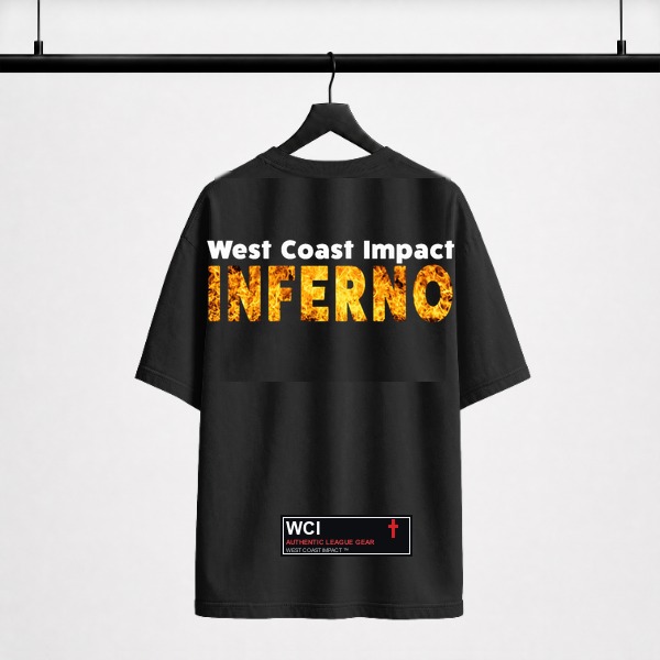 Inferno Fire Wordmark Tee