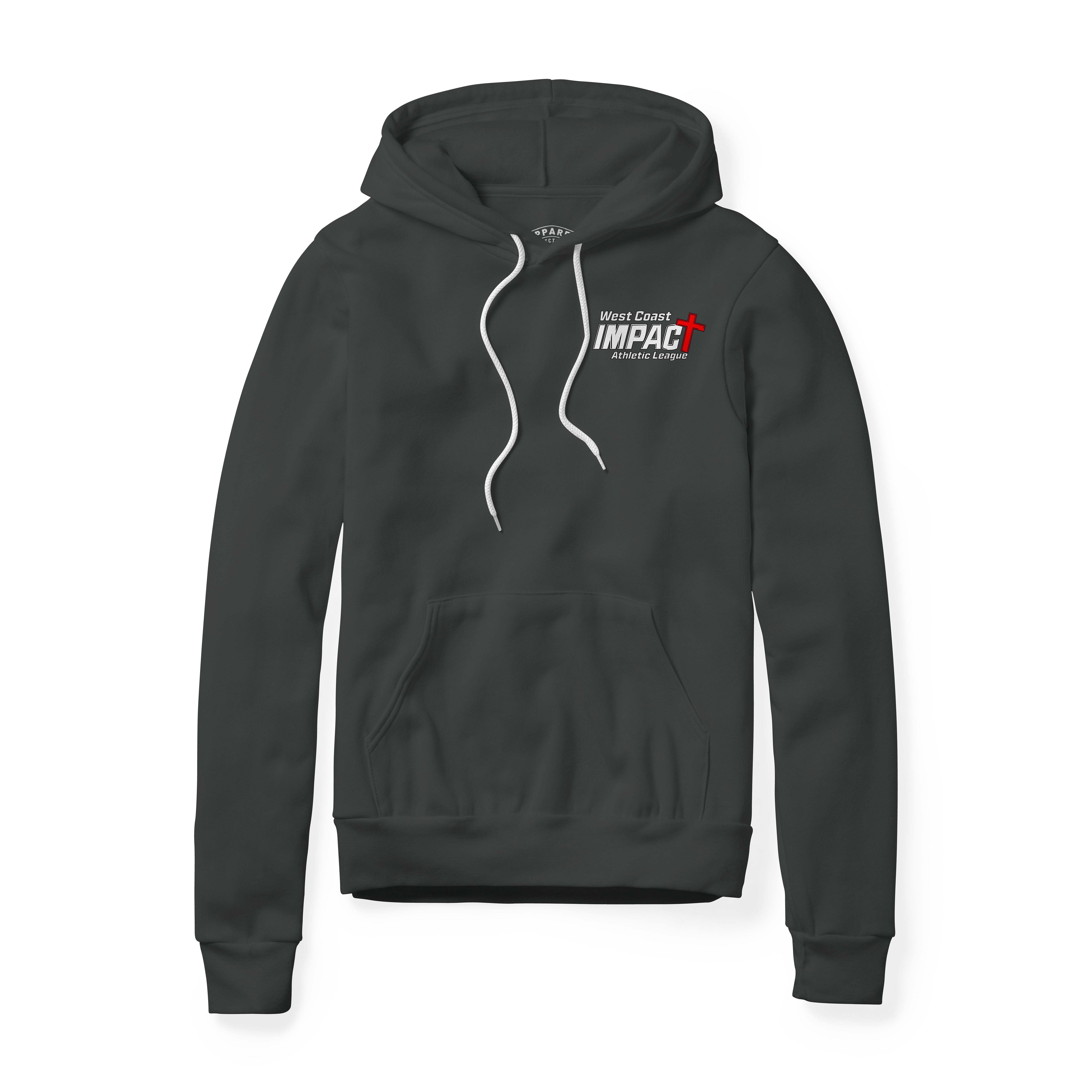 Send Me Stamp Hoodie Charcoal