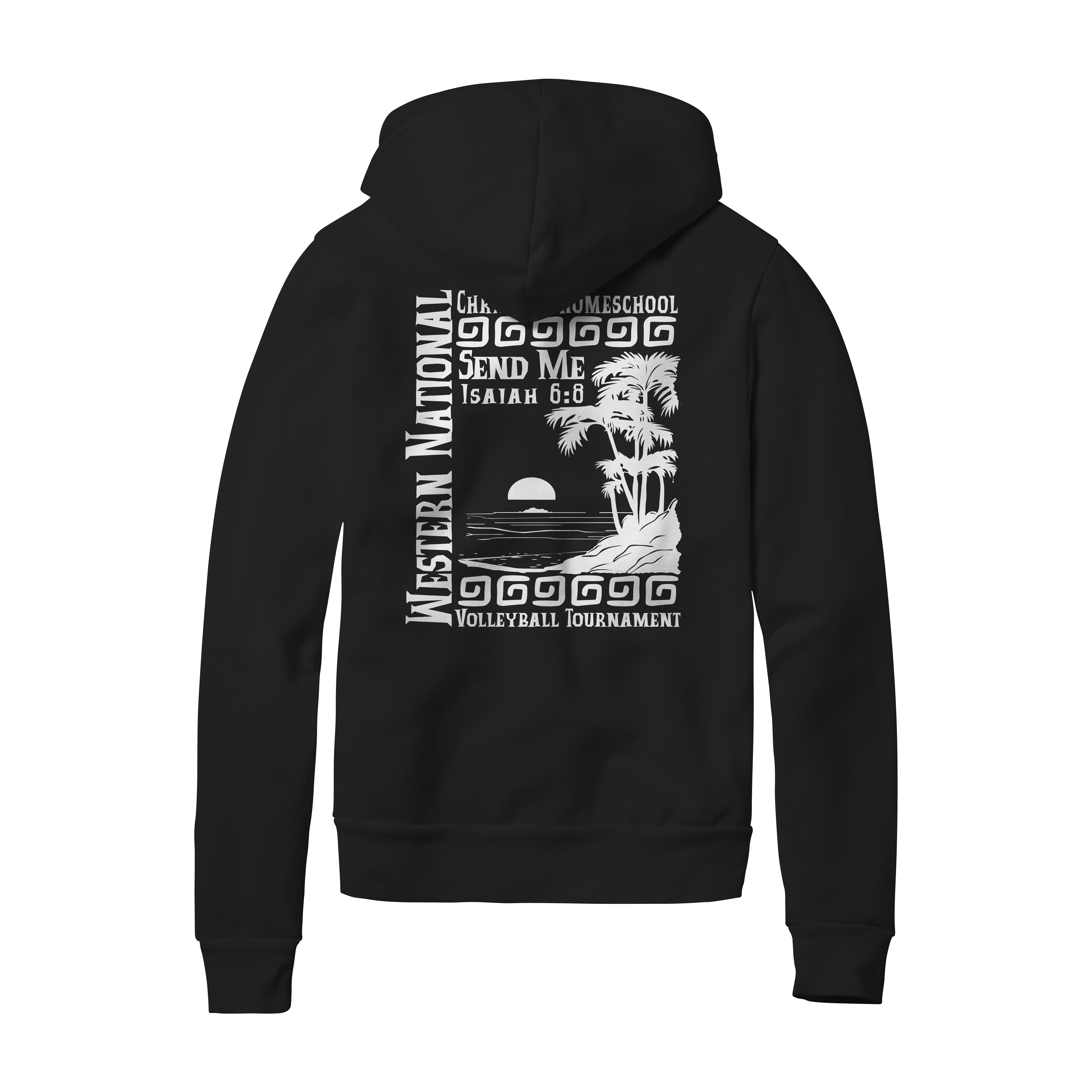WN26 Hoodie Black — back